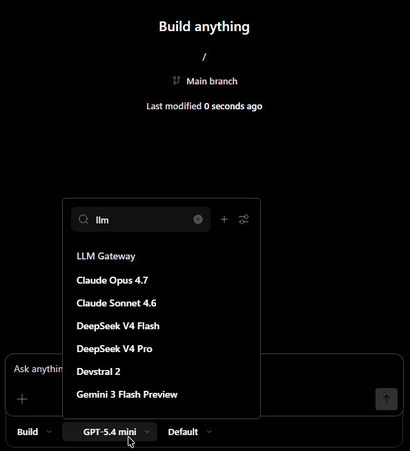 PassingRight model selection